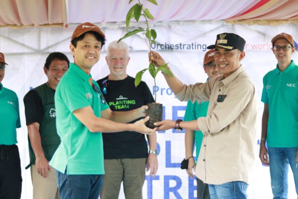 CSR with NEC Indonesia
